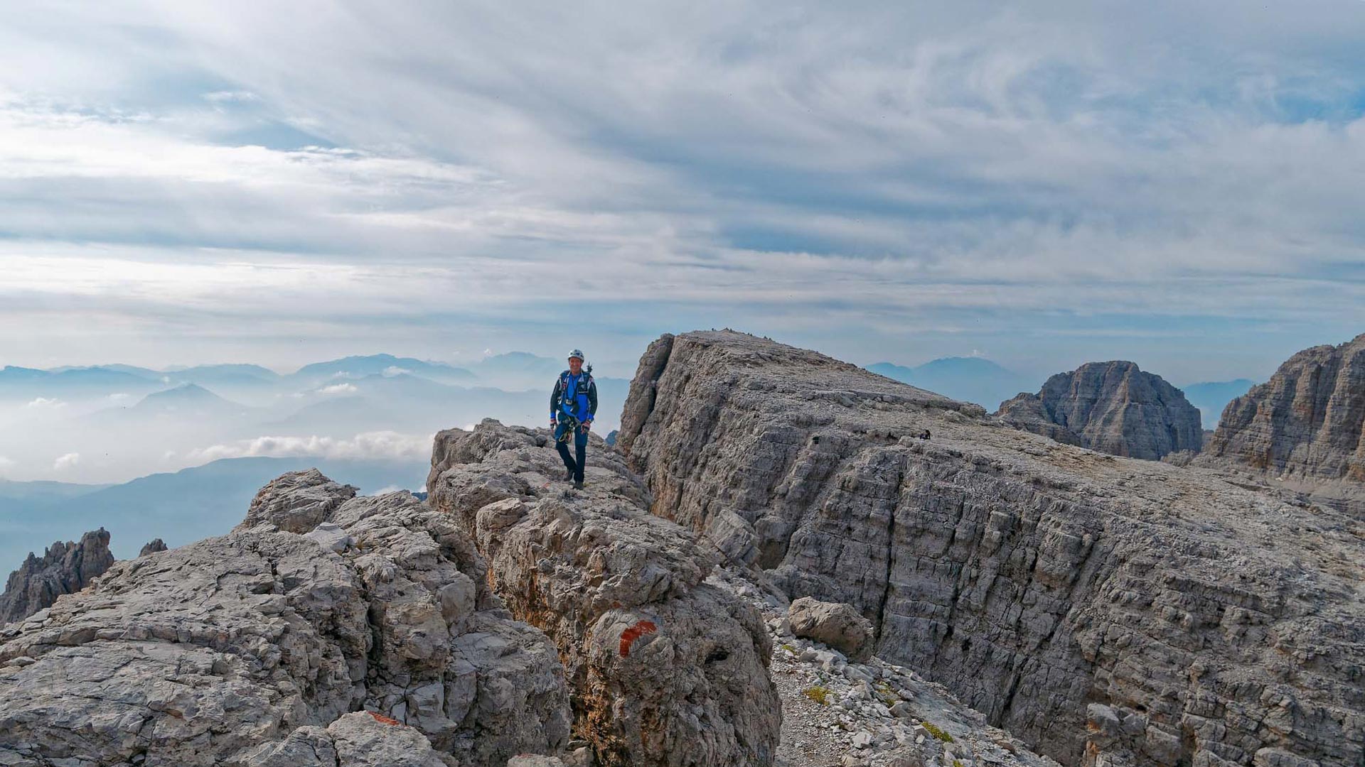 Brenta Dolomites Hiking and Via Ferrata Tour: Bocchette Centrali Route