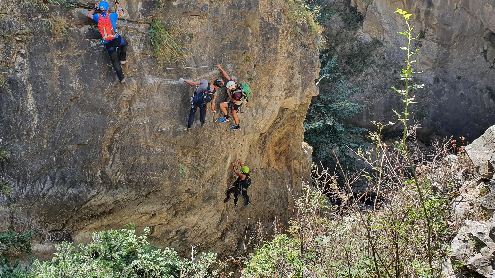 Via ferrata course with Alpine guides