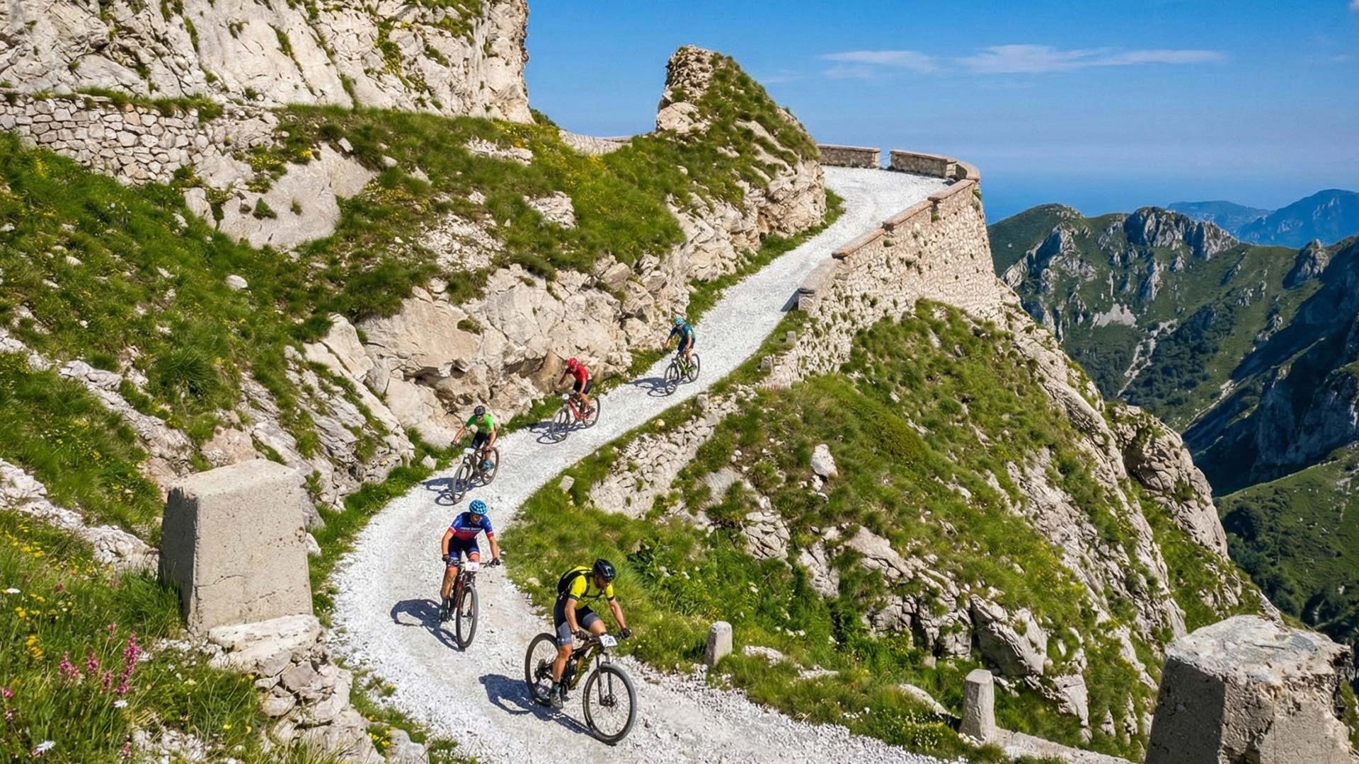 Group MTB Tour on the Via del Sale Route