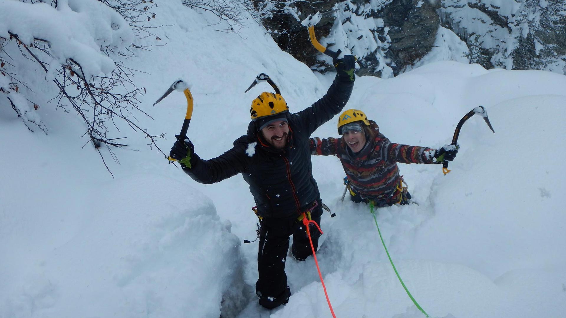 Group Tour: Ice Climbing: First Experience with Guide in the Alps