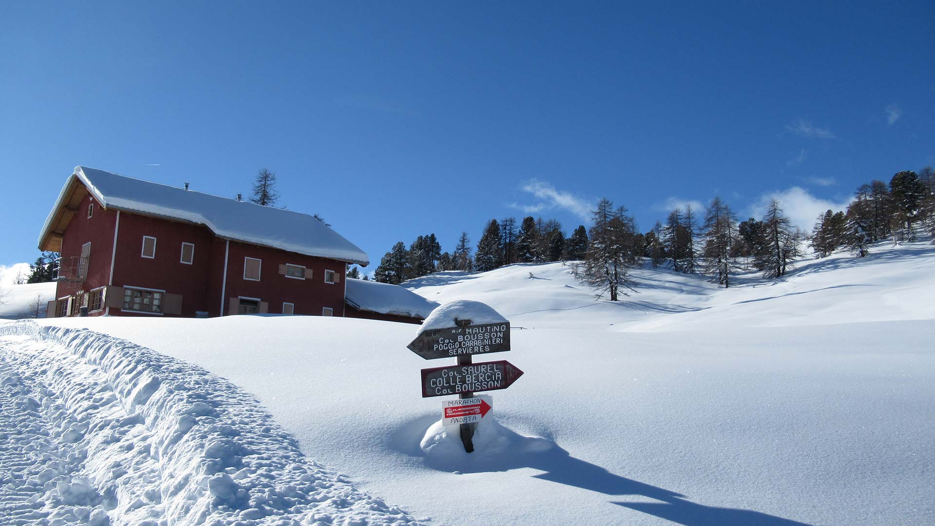 Snowshoeing Tour in the Monti della Luna