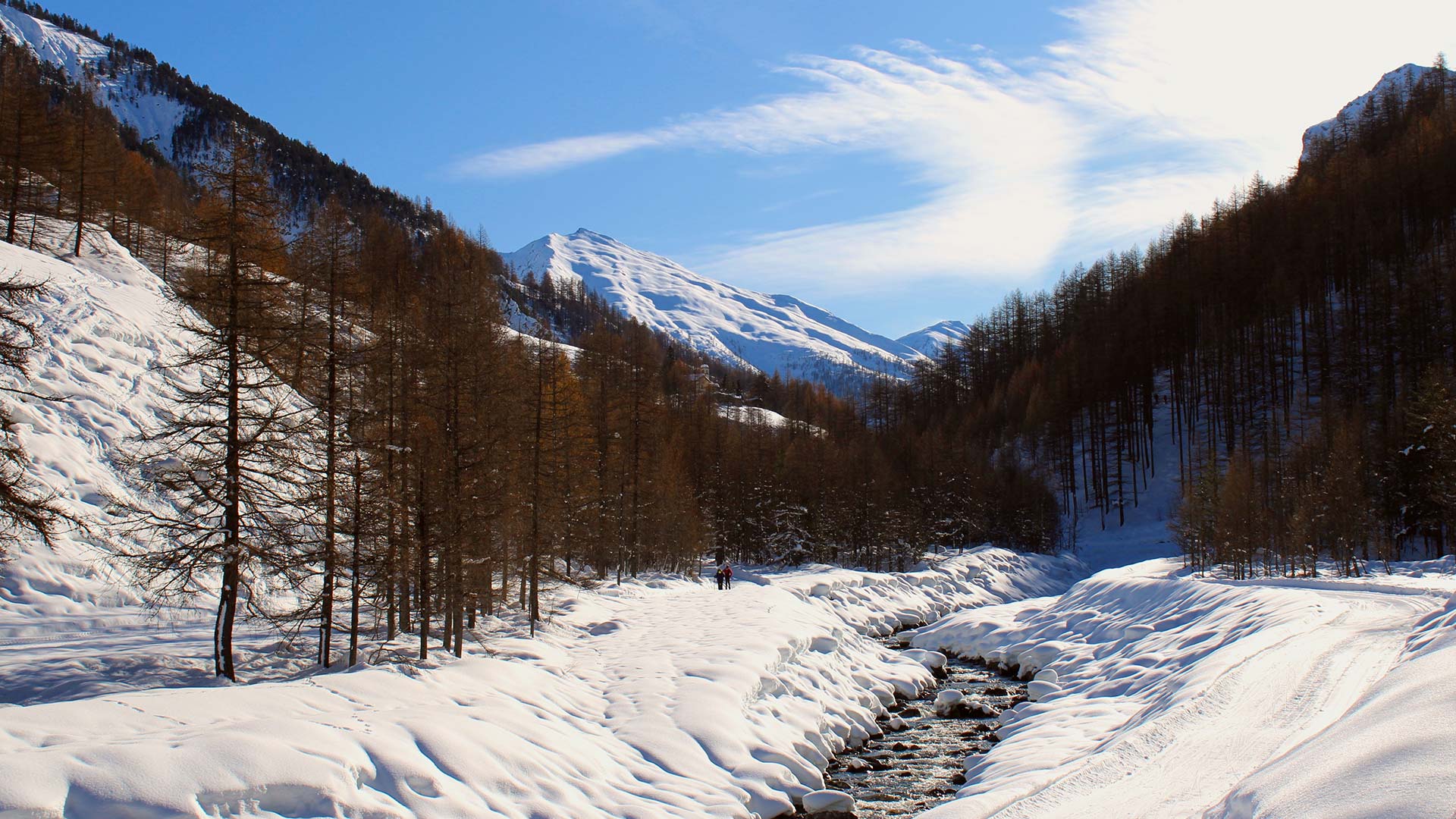 Snowy Weekend in Val Troncea