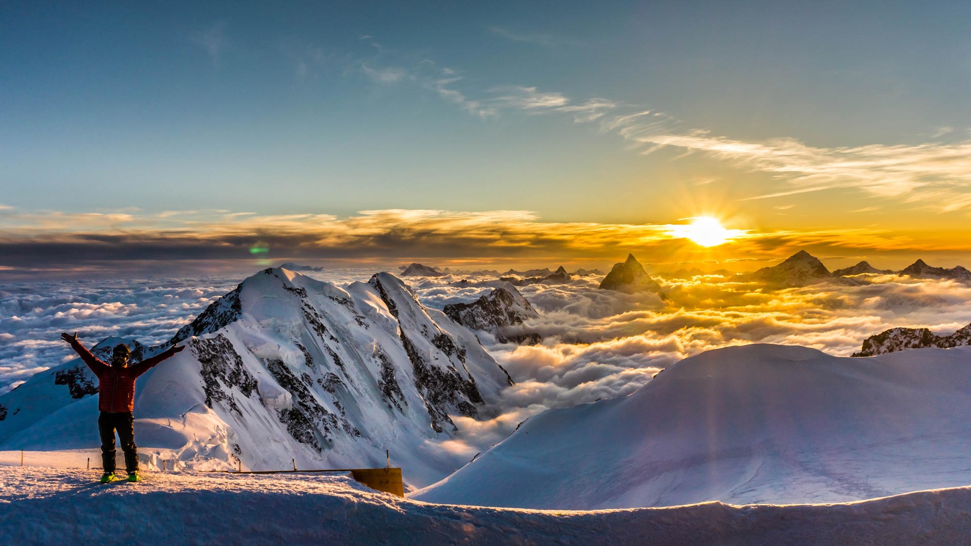 Monte Rosa Summit Climb with Guide - Signalkuppe and Margherita Hut
