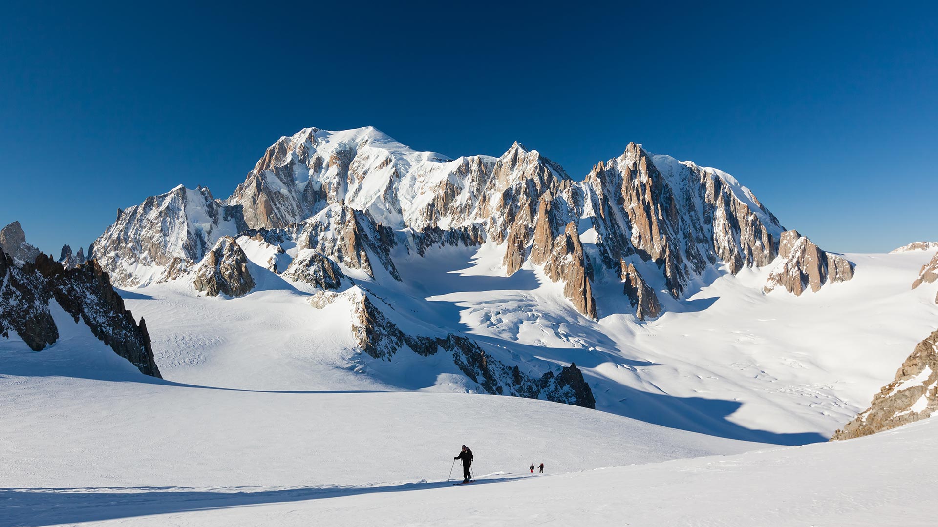 Mont Blanc Glacier: Vallée Blanche Freeride Skiing Tour