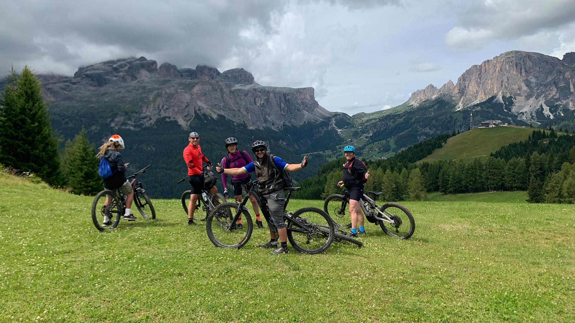 Group tour: Val di Fassa by MTB - Dolomites Trilogy