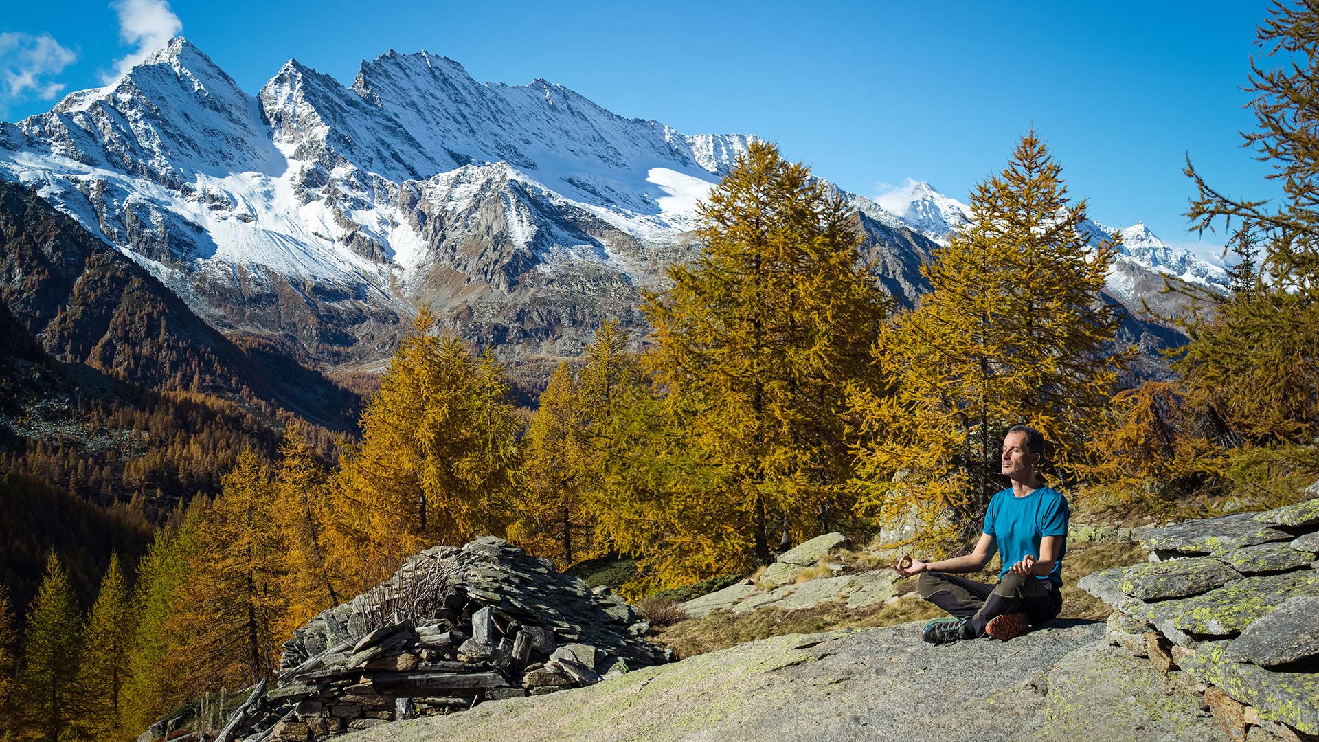 Yoga and Relax in Gran Paradiso National Park